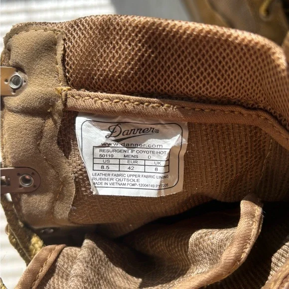 Danner Men's Resurgent Hot Boots - Coyote Brown - Picture 6 of 6